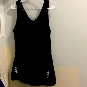 Cute black short suit from fox clean